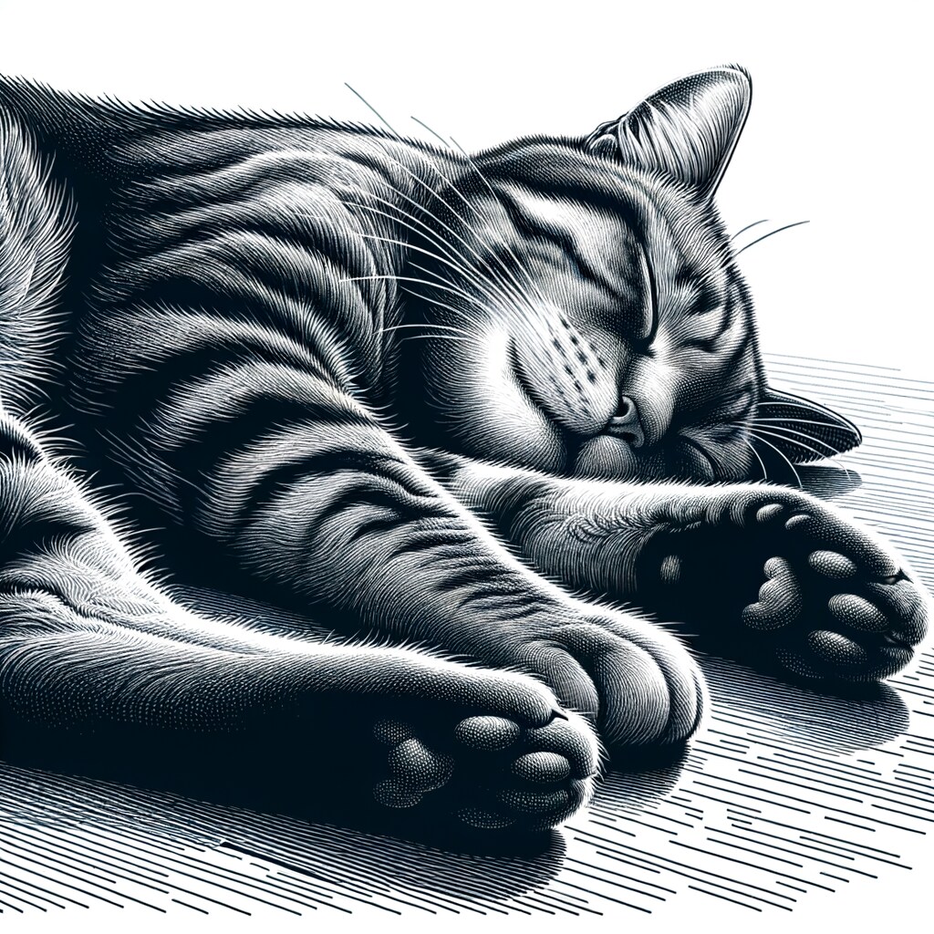 LINE AI でお試し昼寝ねこ