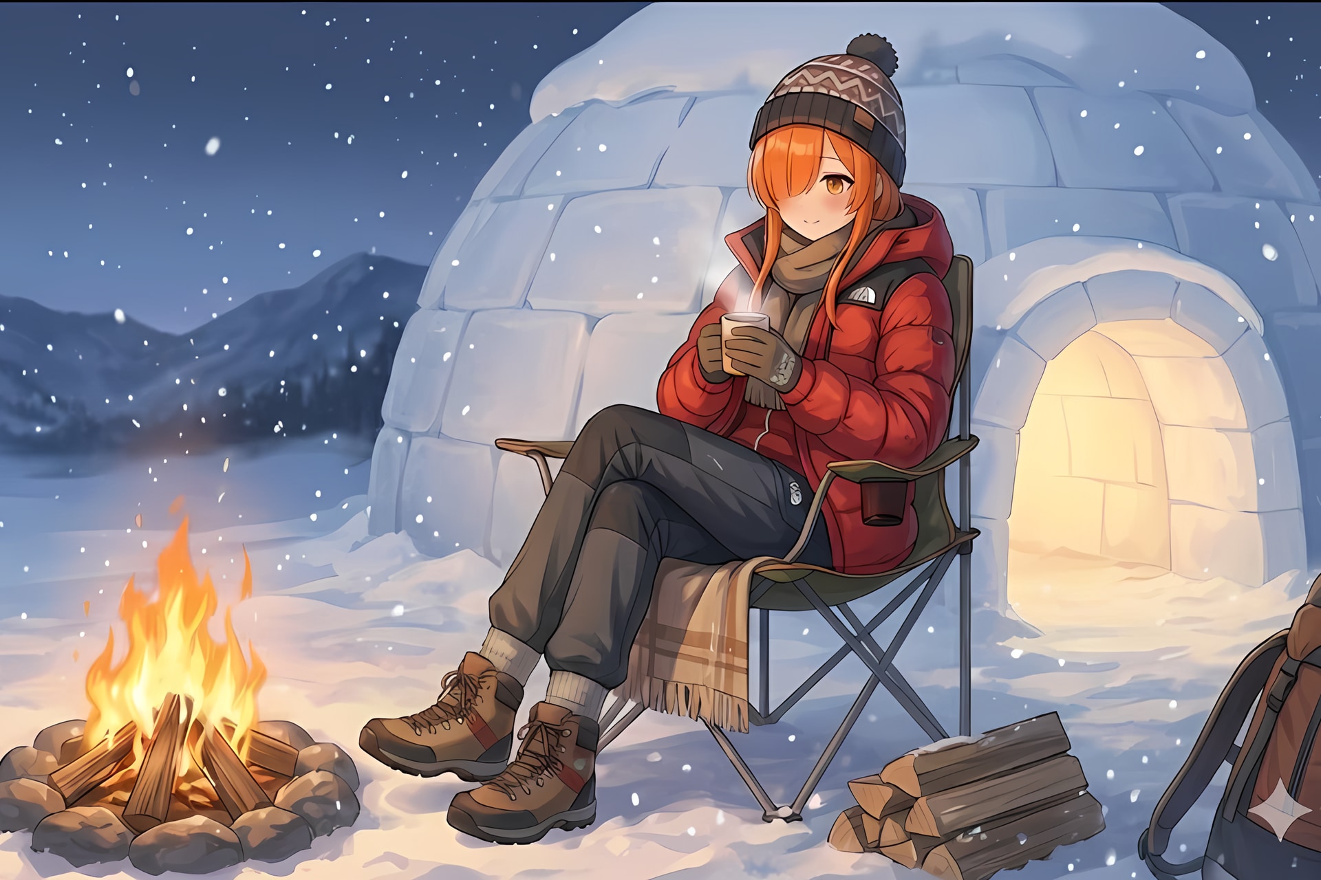 うちの子朱理 | の人気AIイラスト・グラビア