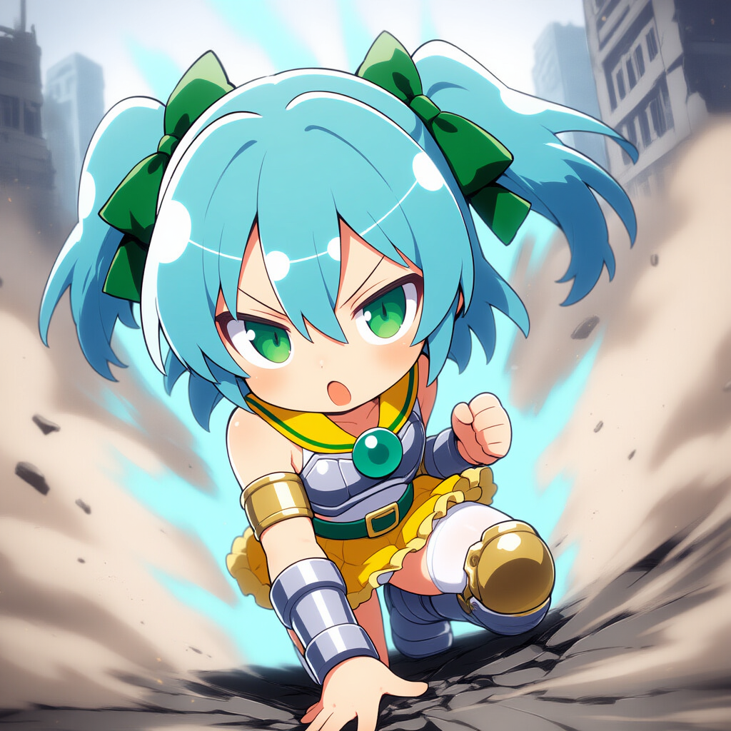 ヒーロー着地さんご
