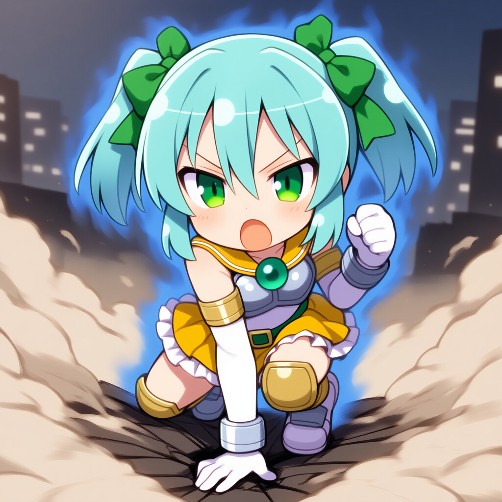 ヒーロー着地さんご