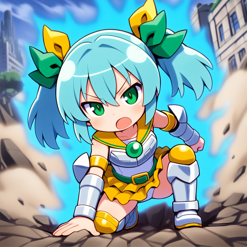 ヒーロー着地さんご