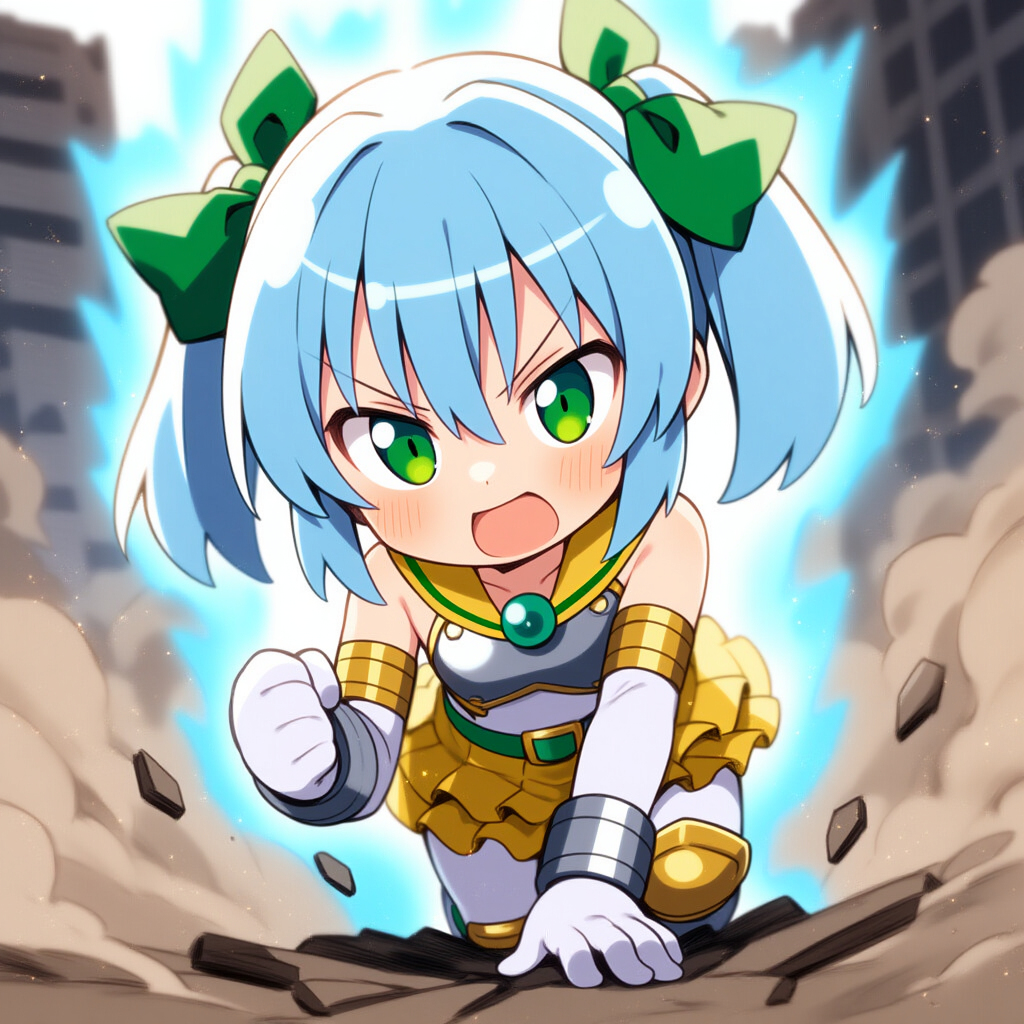 ヒーロー着地さんご