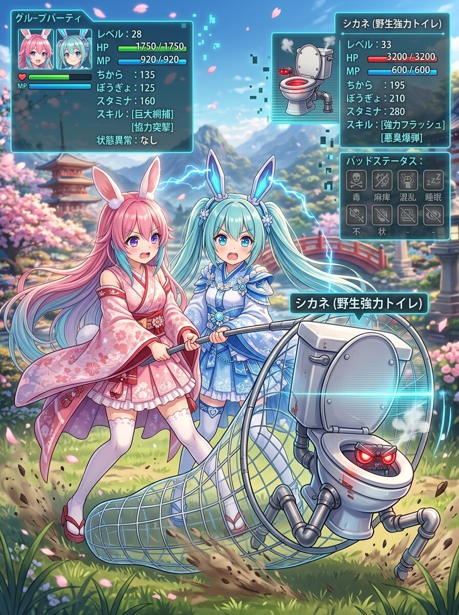 ［がぞうください］異世界のトイレ事情