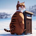 占い 「めがねこ」 2枚目