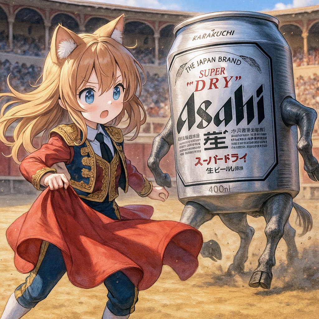 闘ビール士の小さな女の子