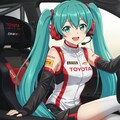 トヨタレーシングスーツ初音ミク 2枚目