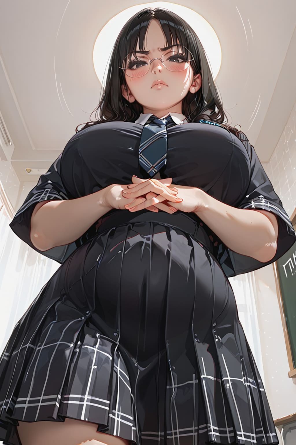 地味だと思っていた幼馴染いいんちょが彼女になった途端に大胆になるまでの100日間（8日目）