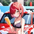 ビキニ洗車 9枚目