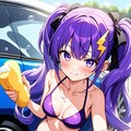 ビキニ洗車 5枚目