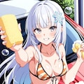 ビキニ洗車 3枚目