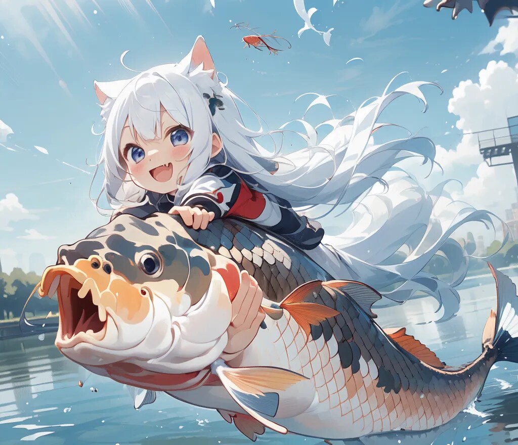 鯉 | の人気AIイラスト・グラビア