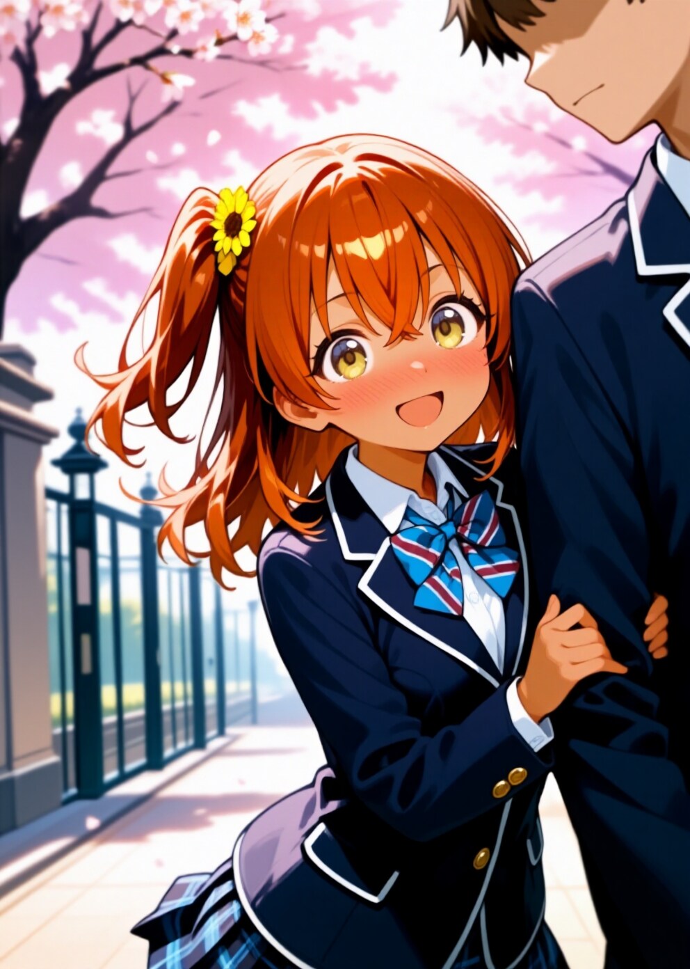 お兄ちゃん❤️記念撮影しよっ❤️ | の人気AIイラスト・グラビア