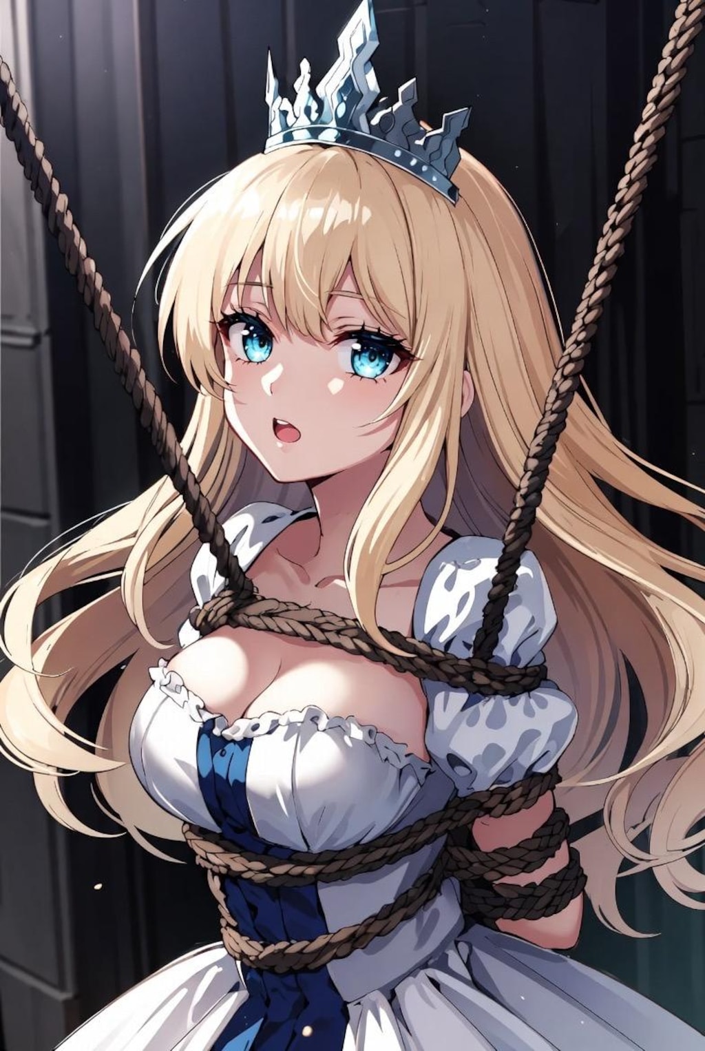 王女の屈辱の玉座