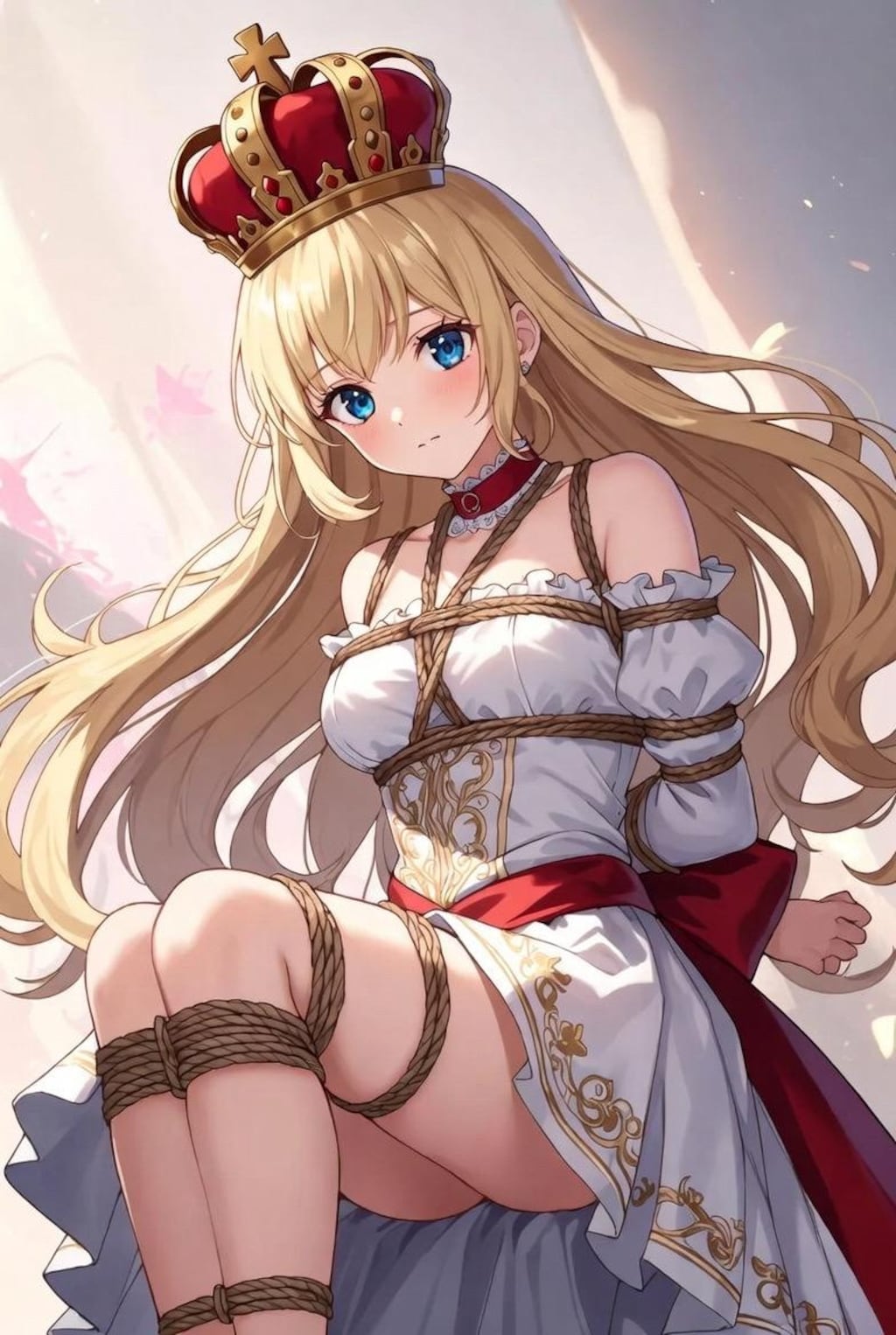 王女の屈辱の玉座