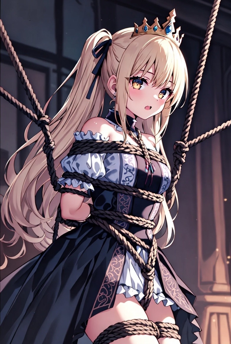 王女の屈辱の玉座 | の人気AIイラスト・グラビア