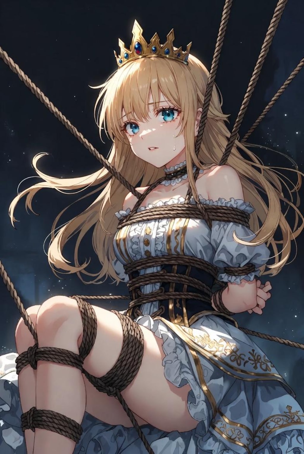 王女の屈辱の玉座