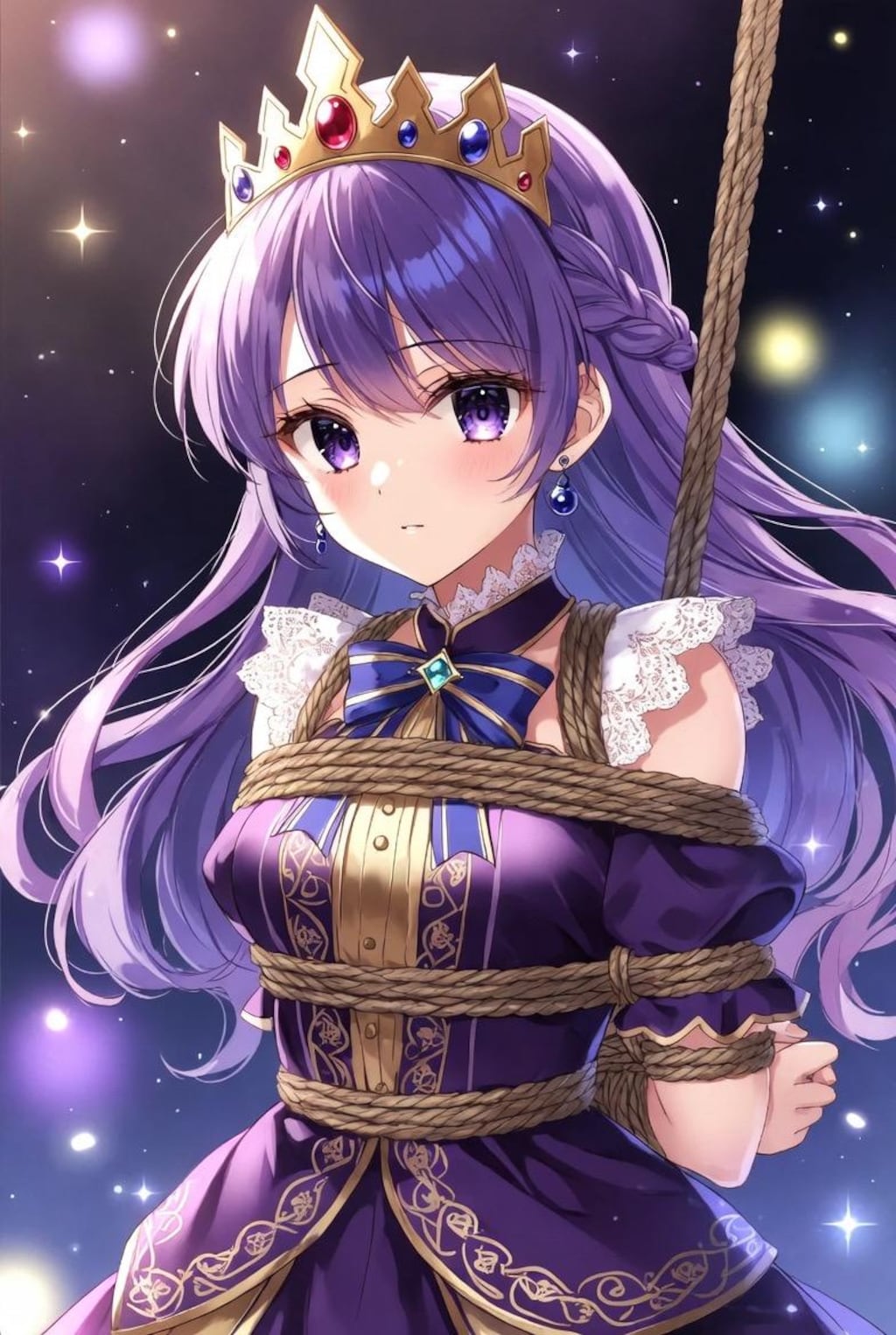 王女の屈辱の玉座