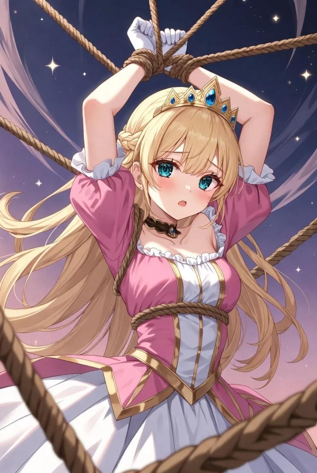 王女の屈辱の玉座