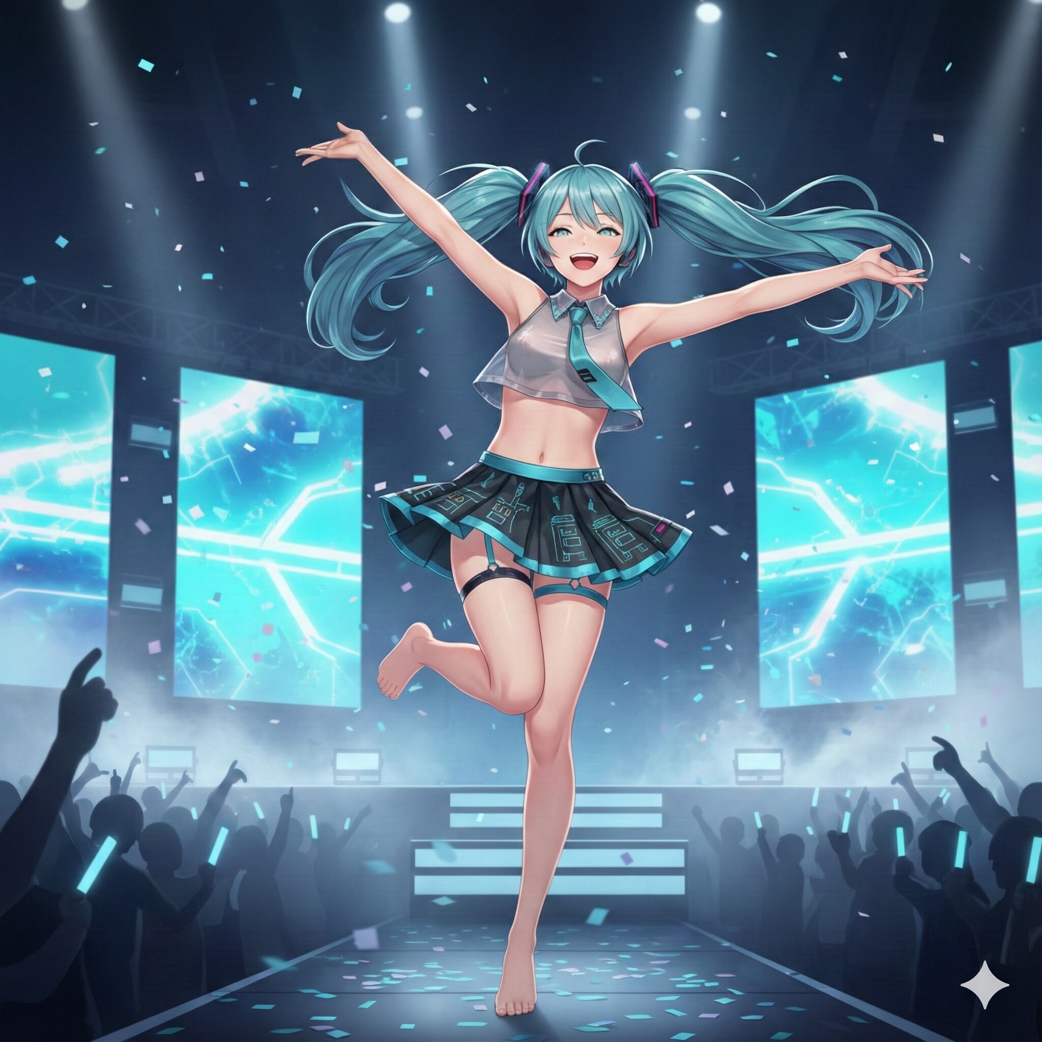 ミクさん ファンサービス６