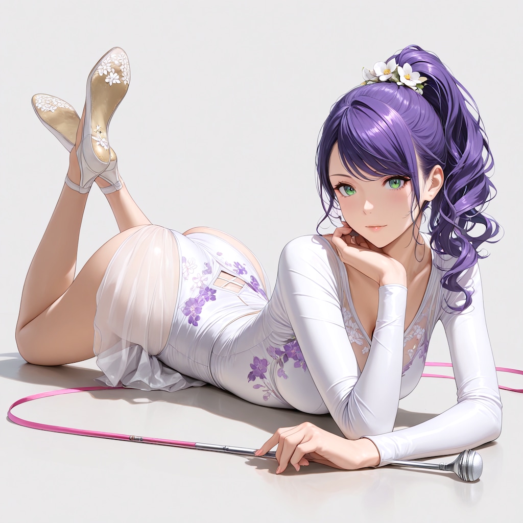 新体操地区大会！豪放磊落な謎の少女さん