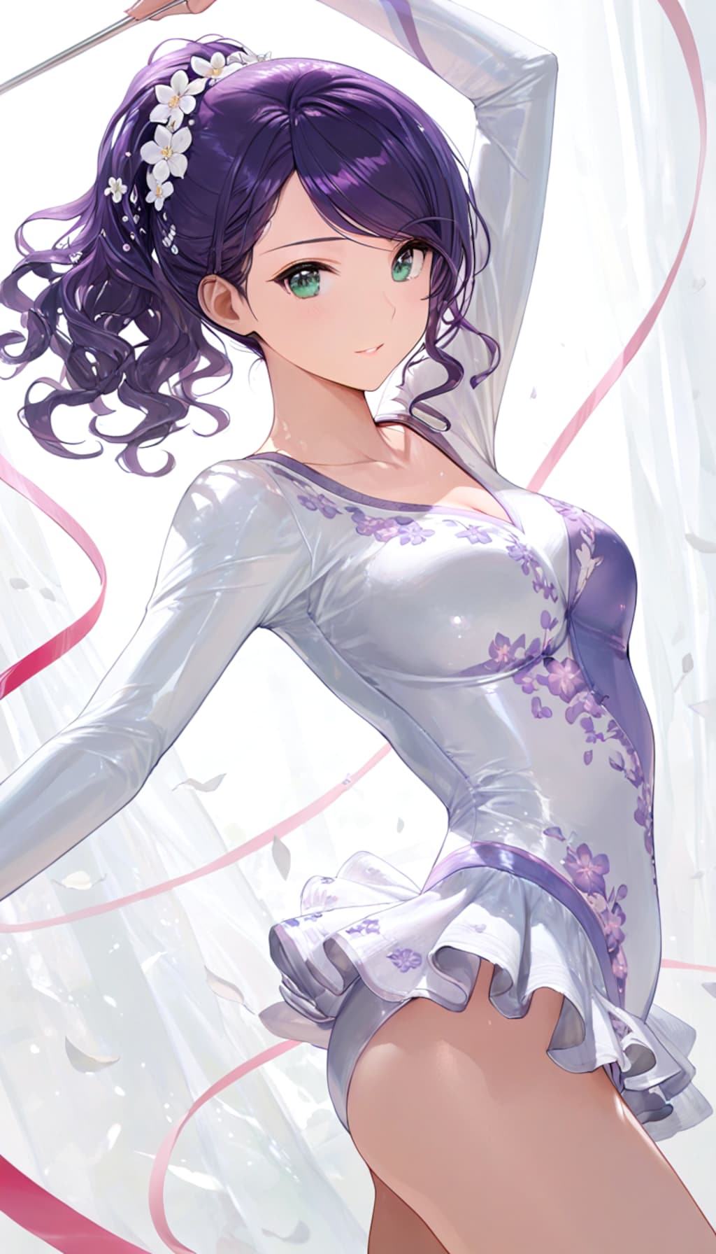 新体操地区大会！豪放磊落な謎の少女さん