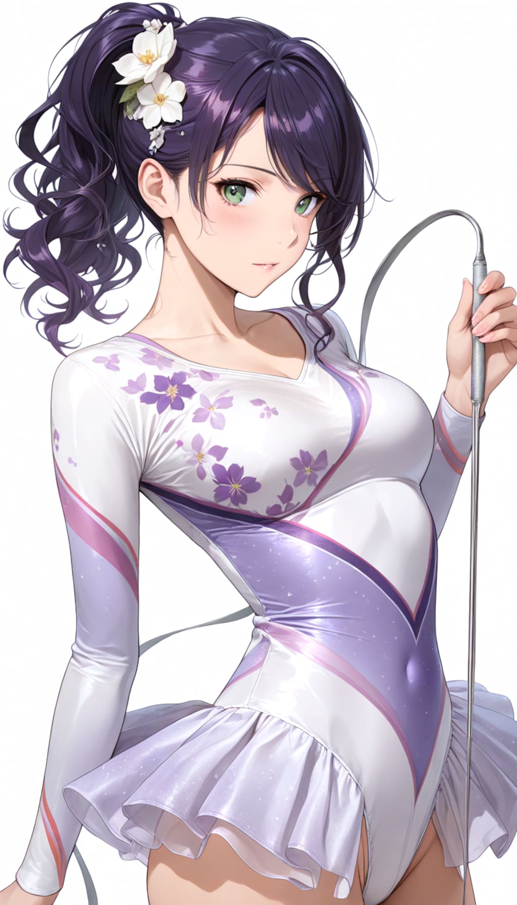 新体操地区大会！豪放磊落な謎の少女さん