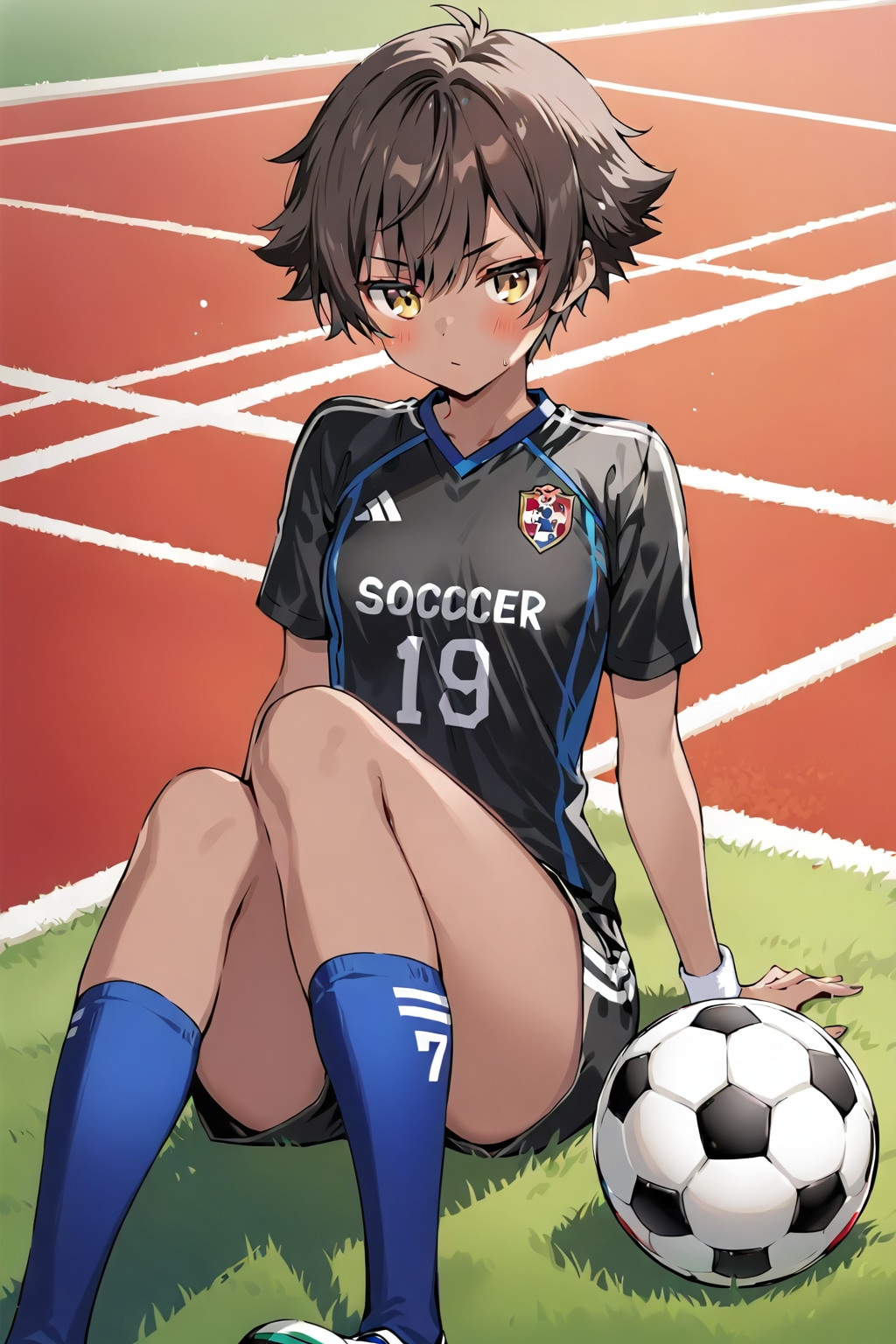 ちょこん。