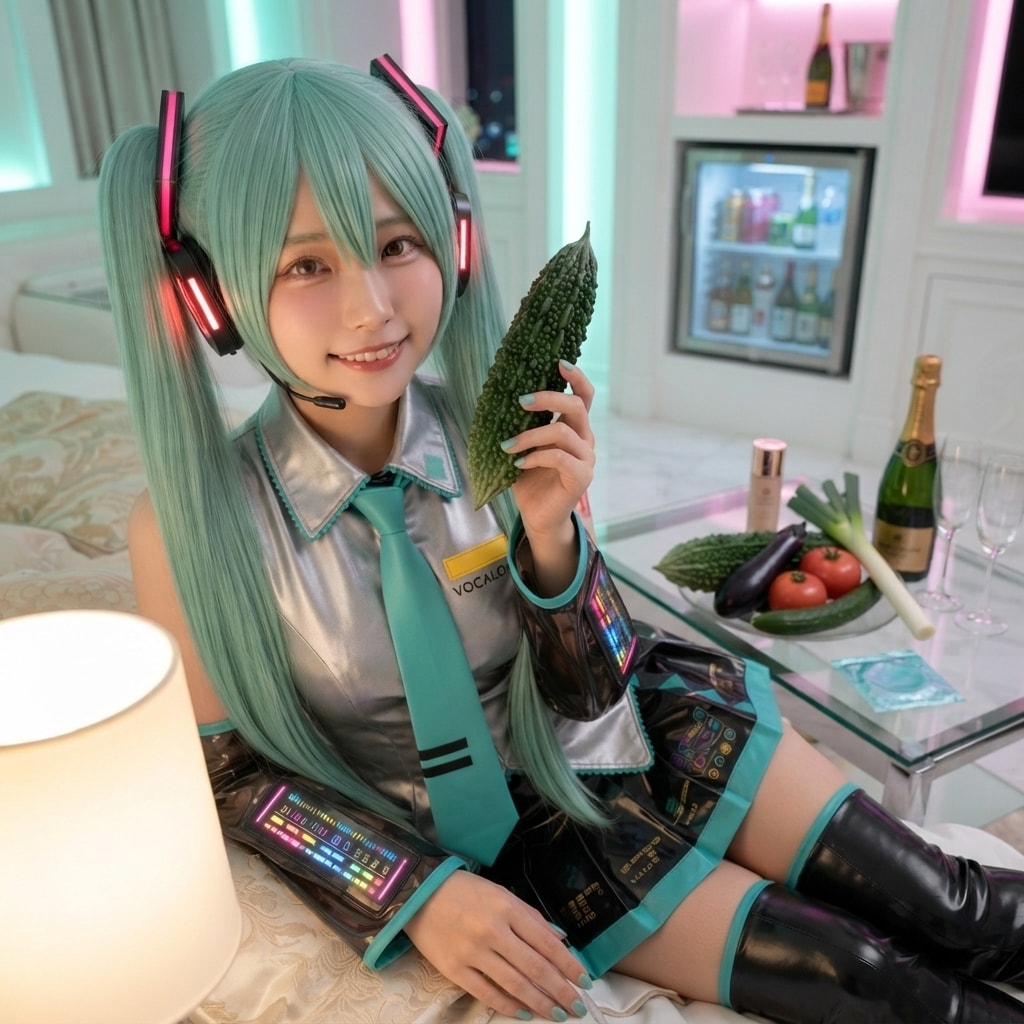 8月31日 #野菜の日 #初音ミクの誕生日 | の人気AIイラスト・グラビア