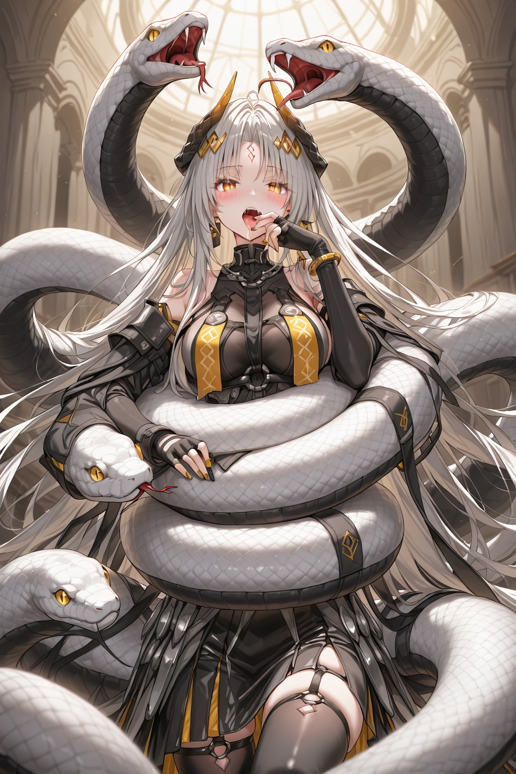 ヘヴィメタルを歌うヘビ