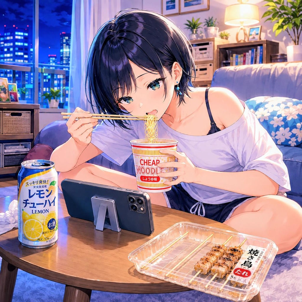 夜の藍音ちゃん