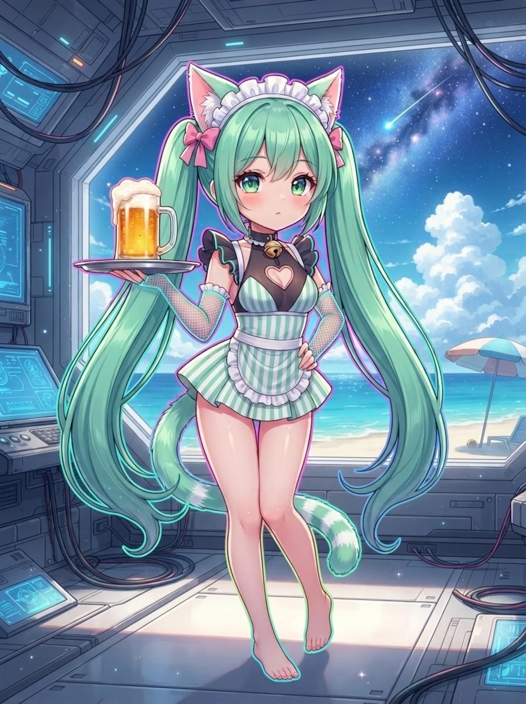 みどツイにゃん