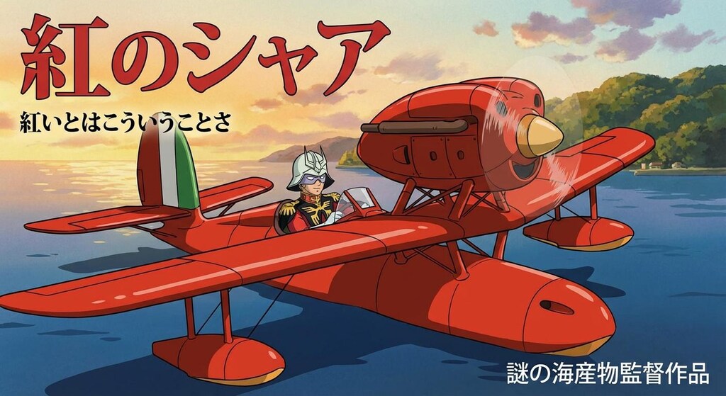 赤ければレシプロ機でもいけてしまうシャア