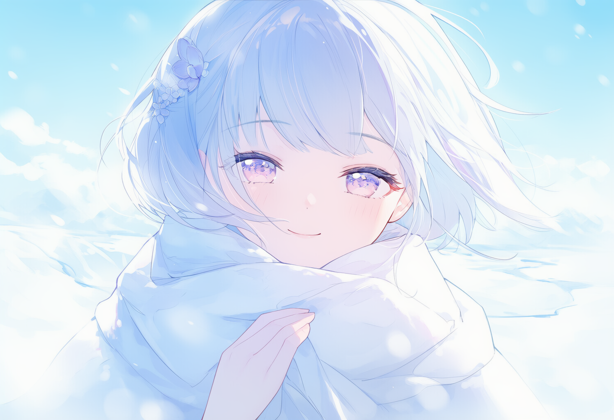 白い少女