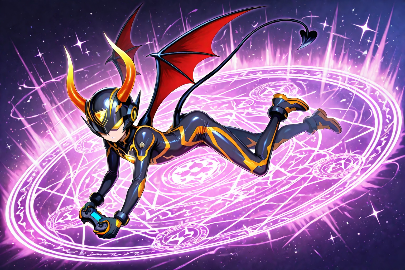 謎の悪魔少年
