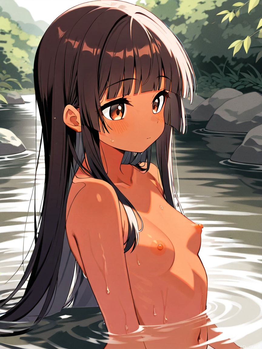 水浴び