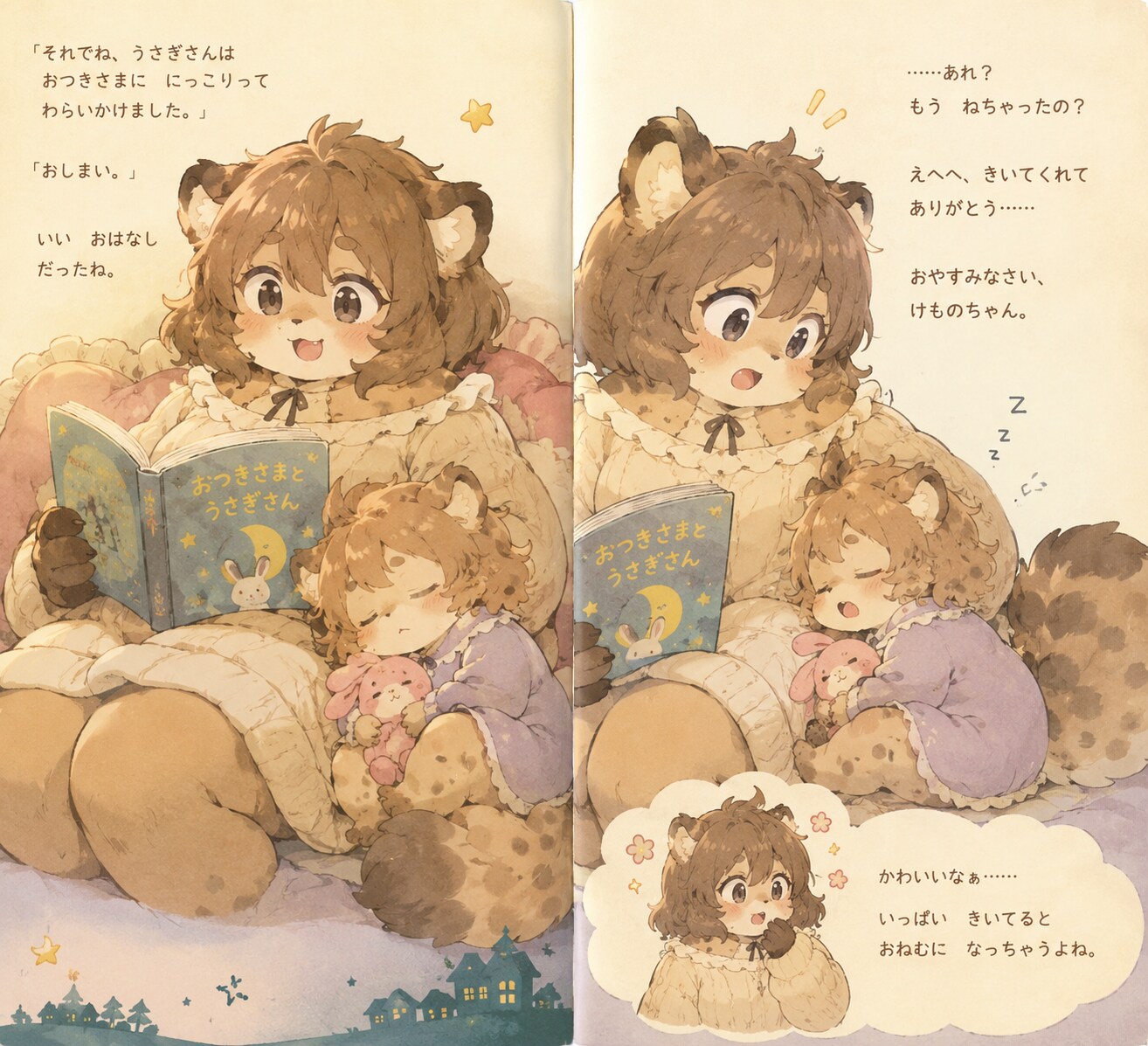 読み聞かせをしていたら…