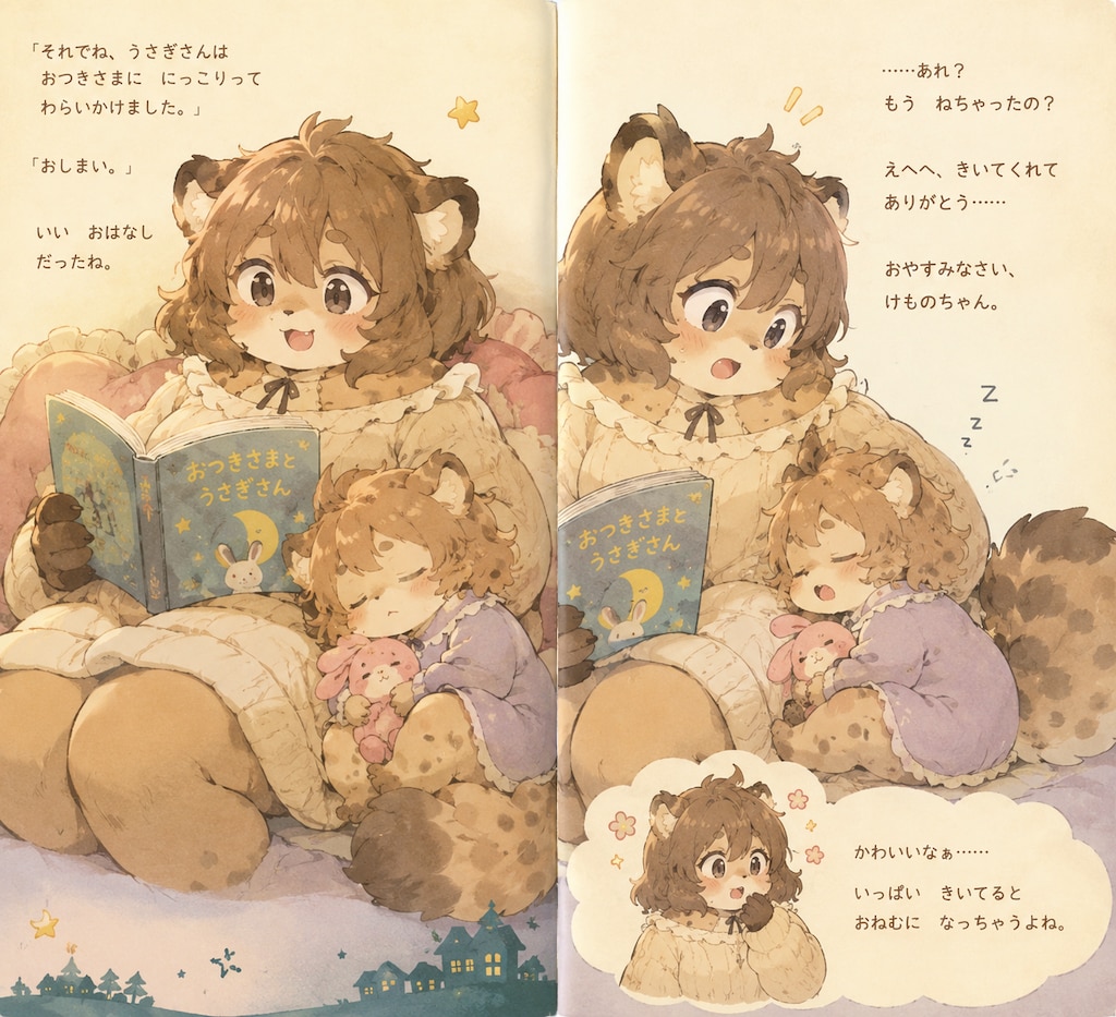 読み聞かせをしていたら…