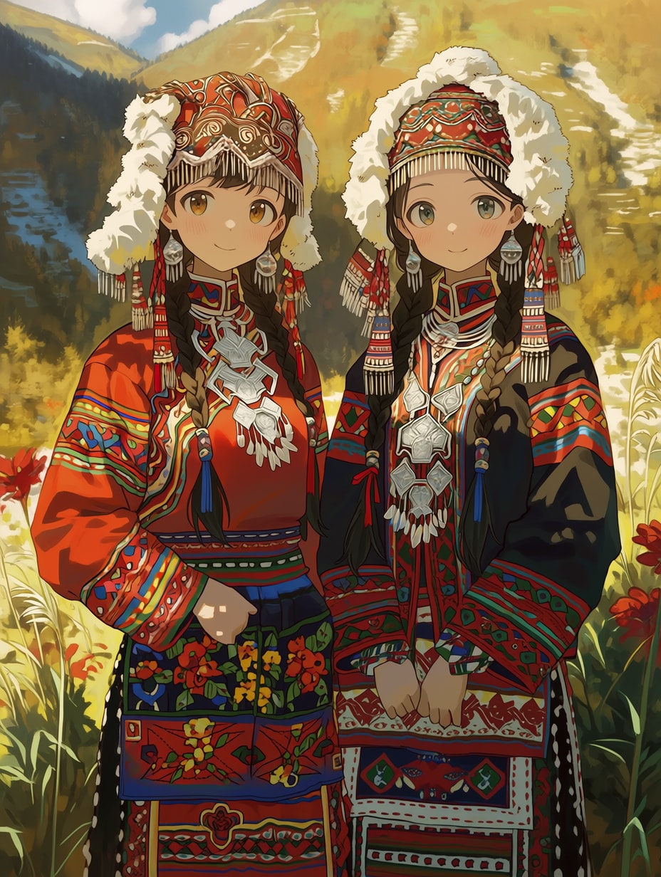 草原少女65 | の人気AIイラスト・グラビア