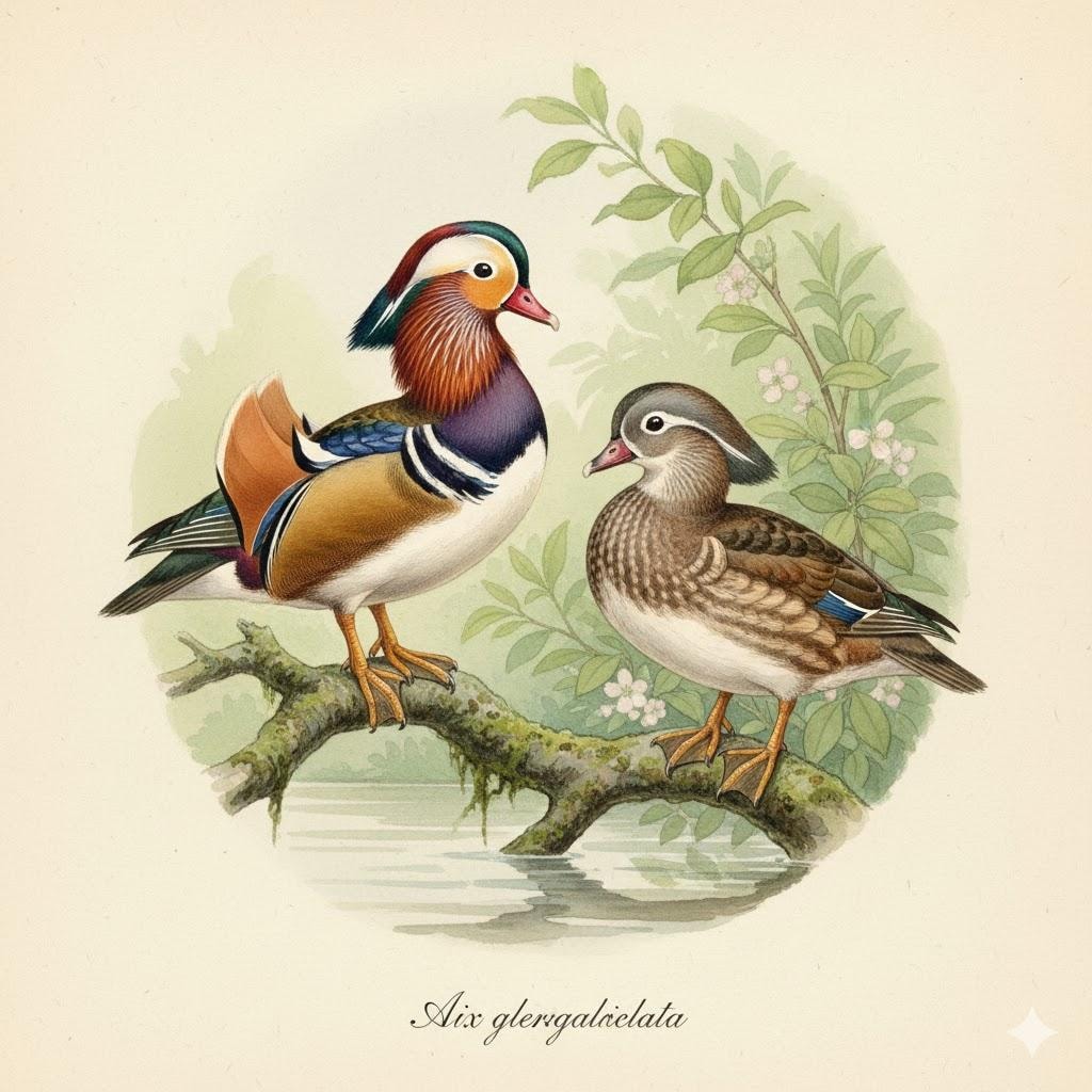 鳥(水彩画)(Gemini)(37)