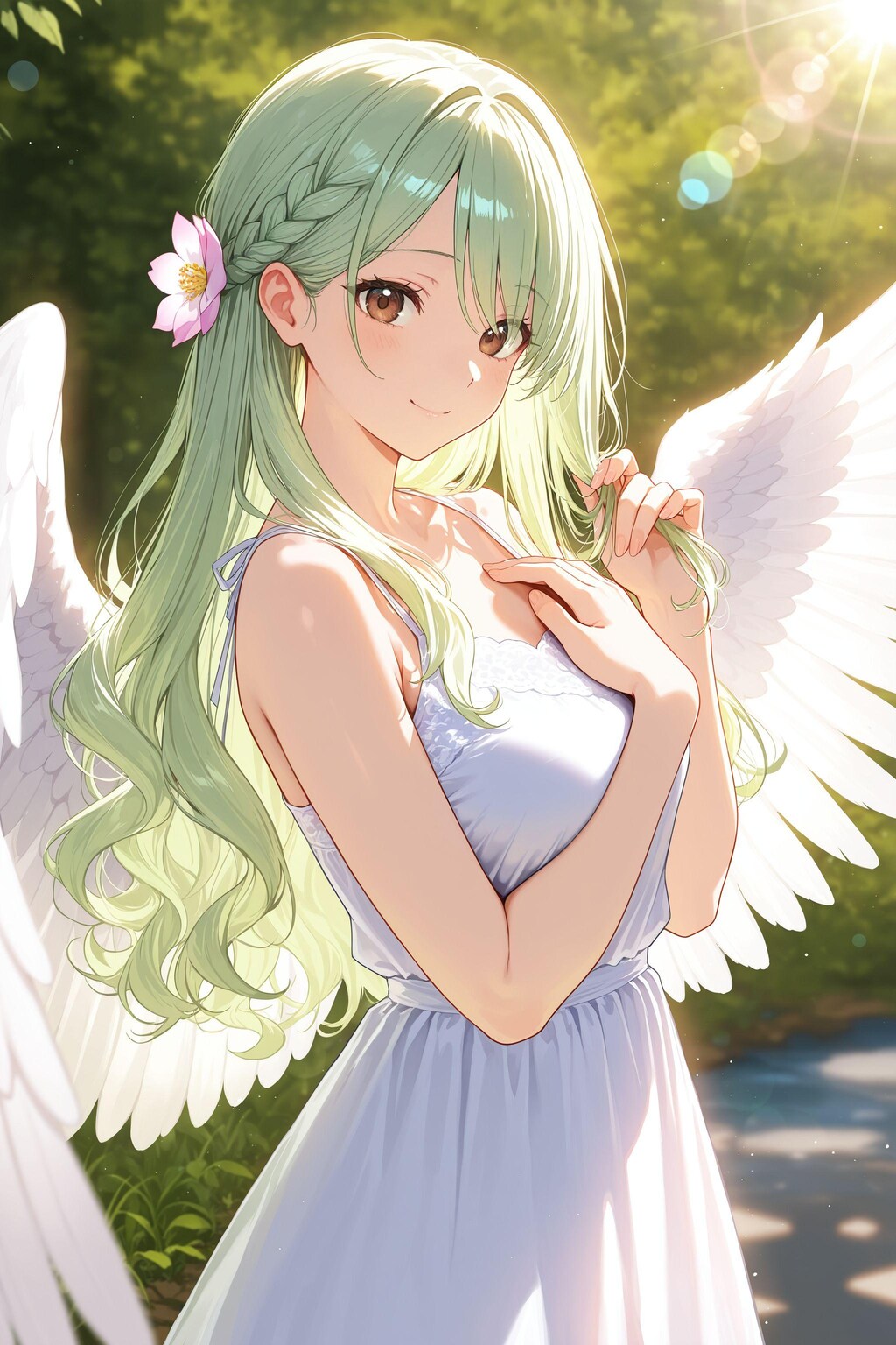 天使さん頑張ります