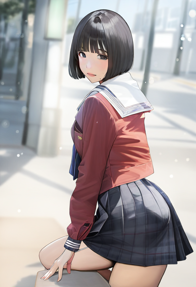 🍑来月引っ越しちゃうプリ尻ボブちゃん🍑