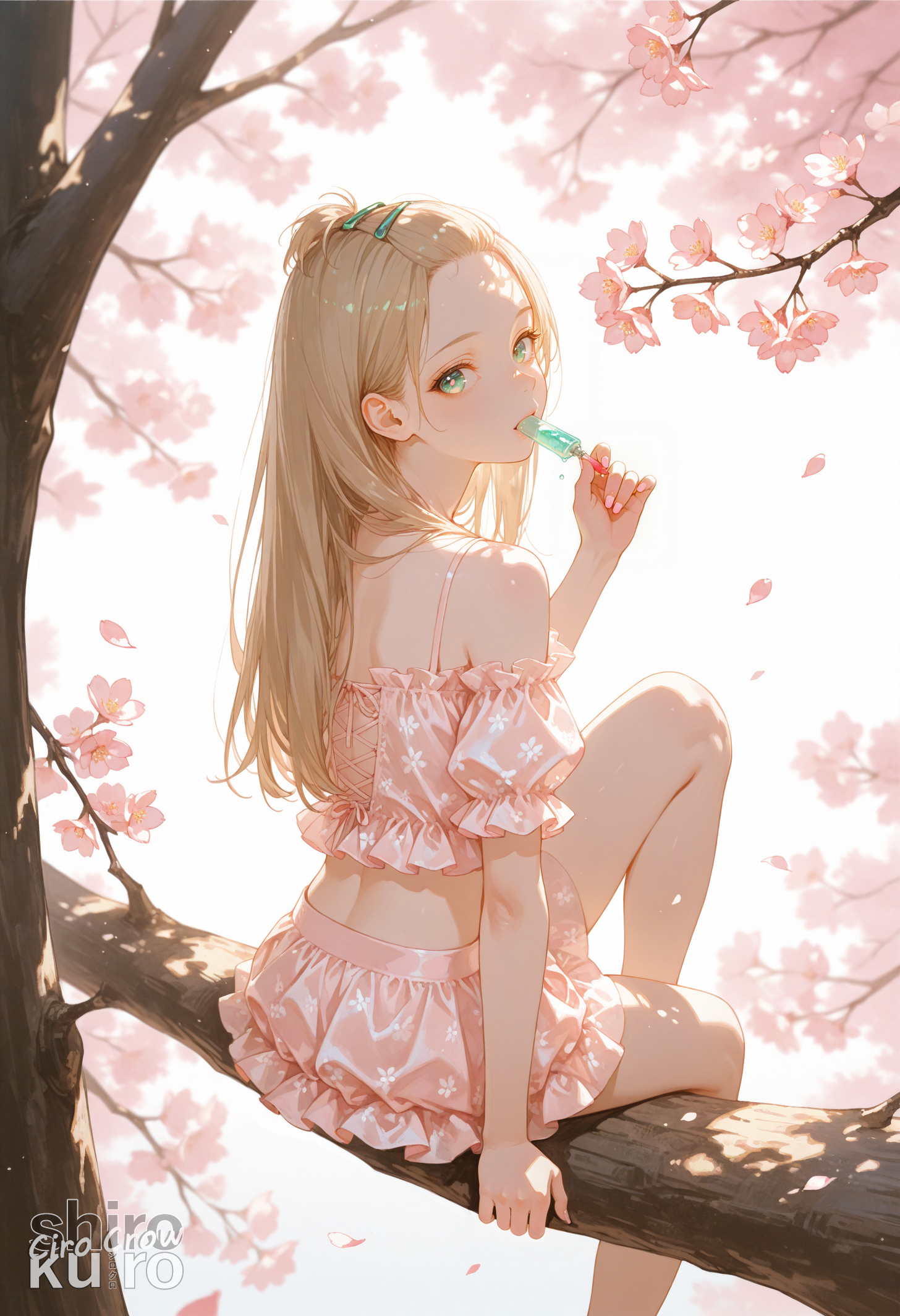 きまぐれなお花見 | の人気AIイラスト・グラビア