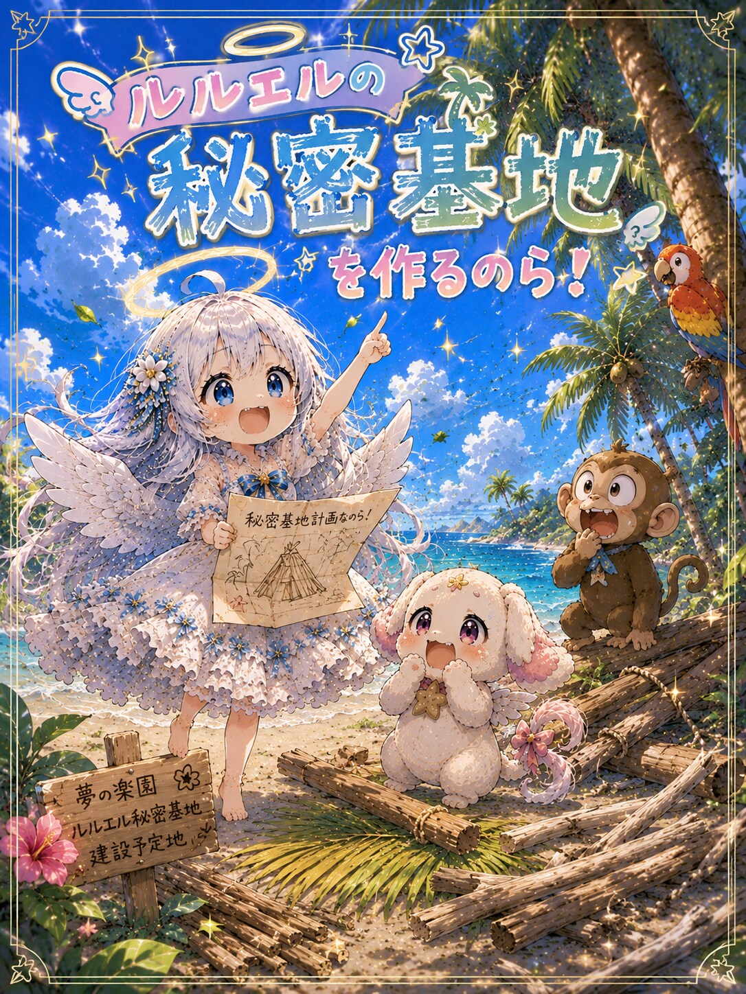 ルルエルとモフルの無人島日記Ⅲ