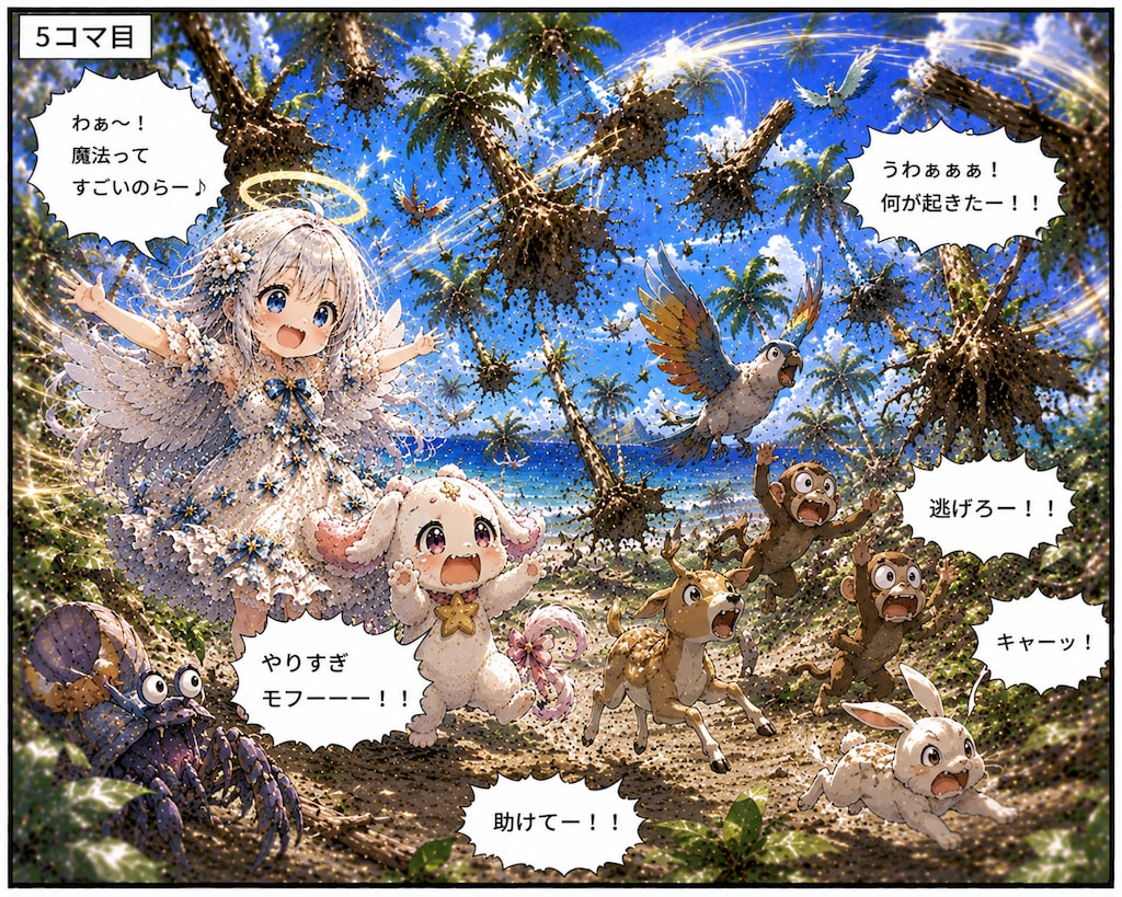 ルルエルとモフルの無人島日記Ⅲ