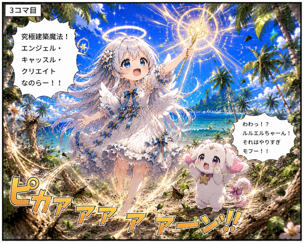 ルルエルとモフルの無人島日記Ⅲ