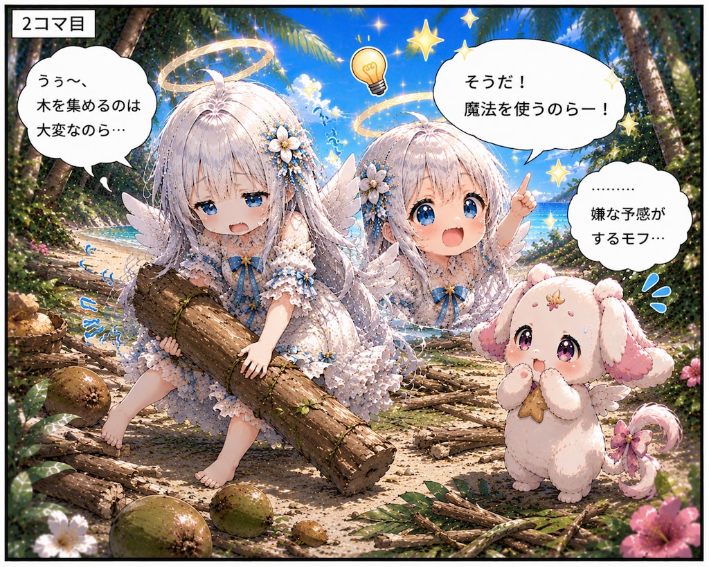 ルルエルとモフルの無人島日記Ⅲ
