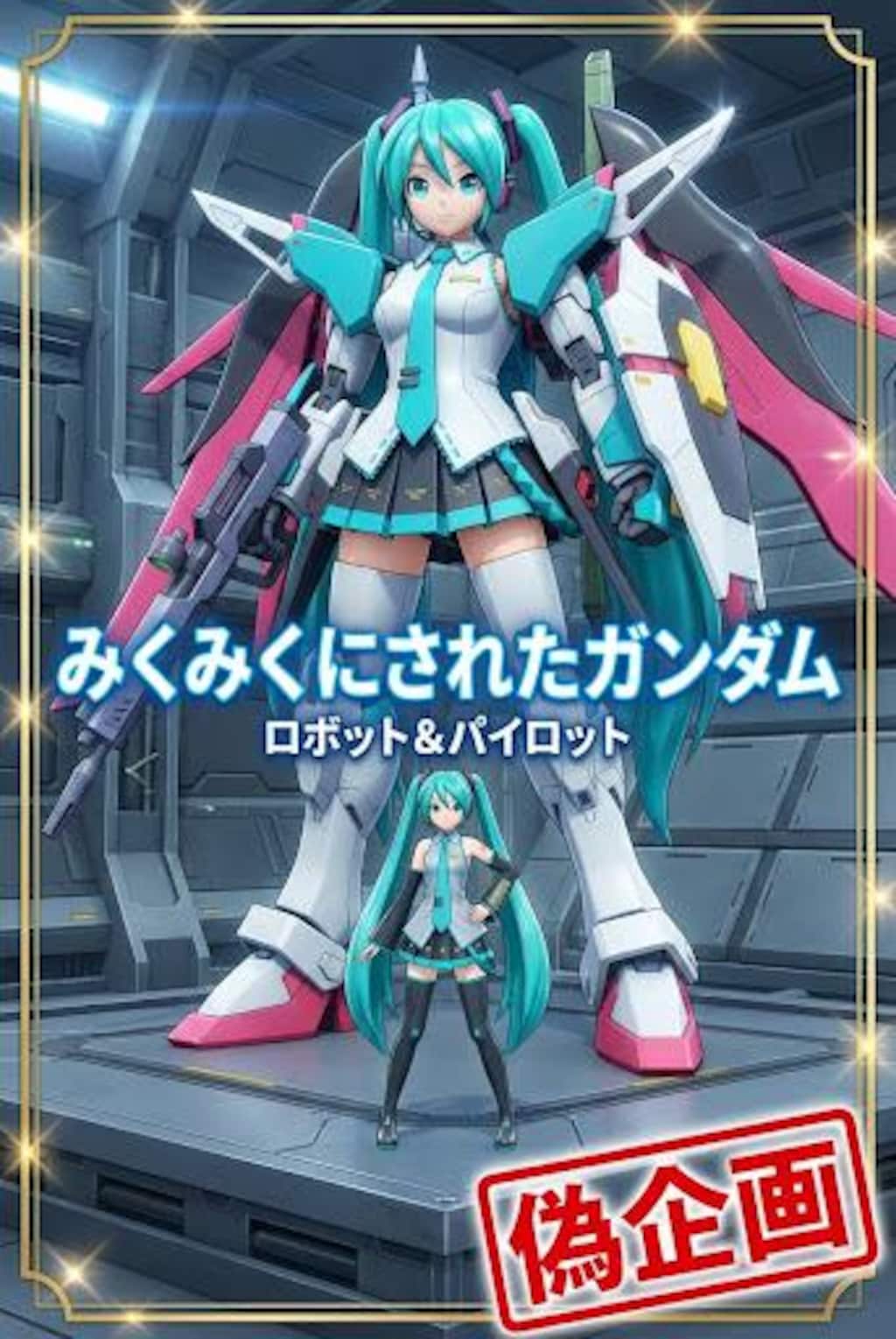 偽企画　みくみくにされたガンダム　ロボパイ