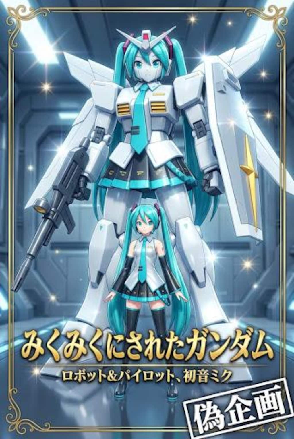 偽企画　みくみくにされたガンダム　ロボパイ