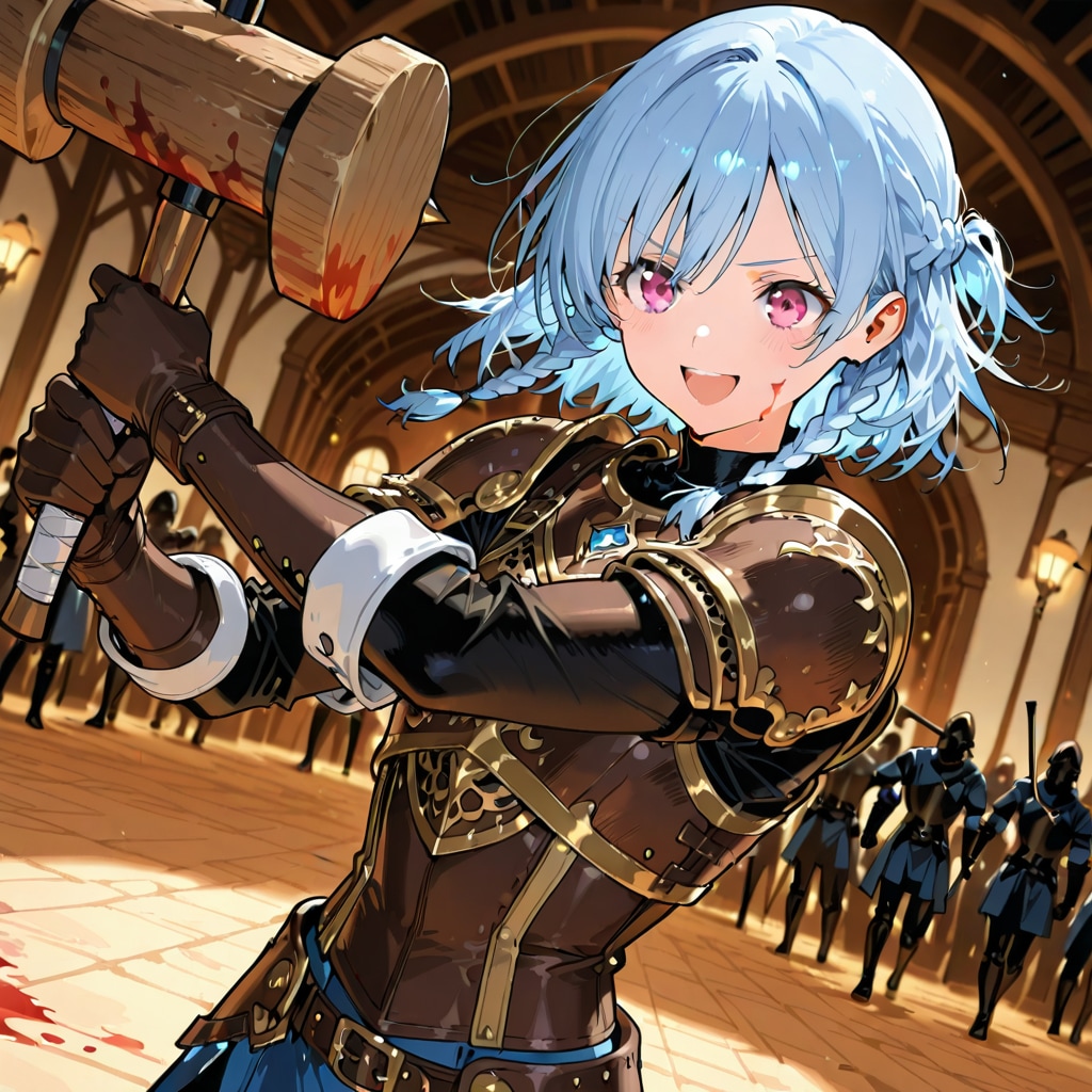 戦士の系譜4、ベルセルクのメル | の人気AIイラスト・グラビア