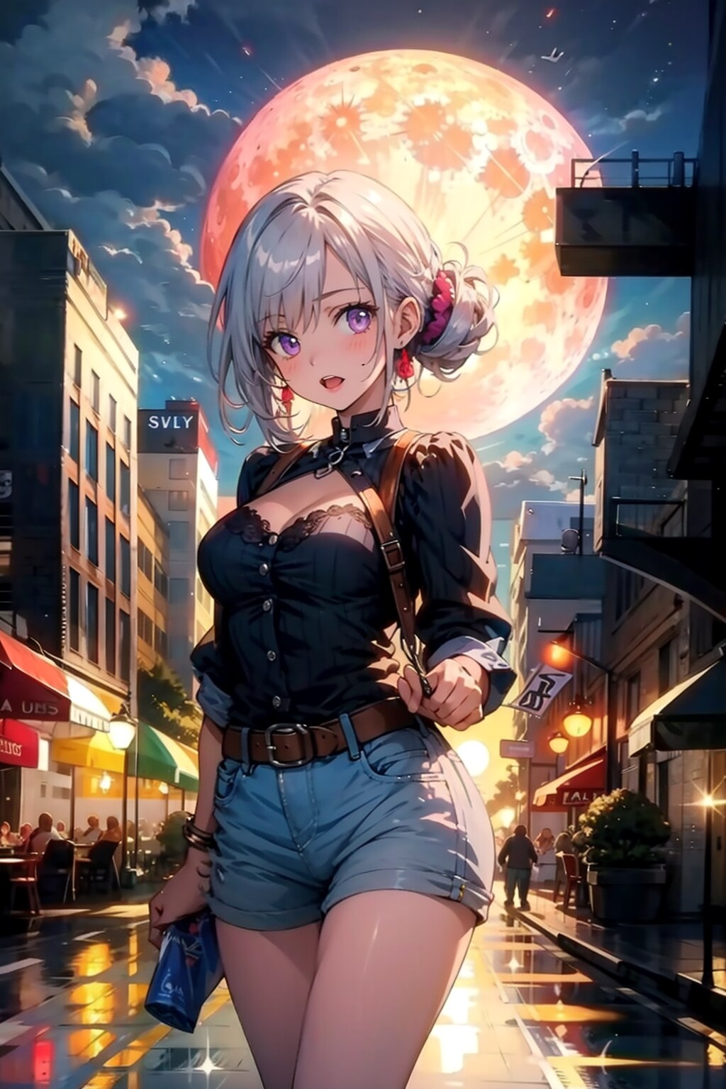 （５２８HQ）銀髪ちゃんミステリアルガール